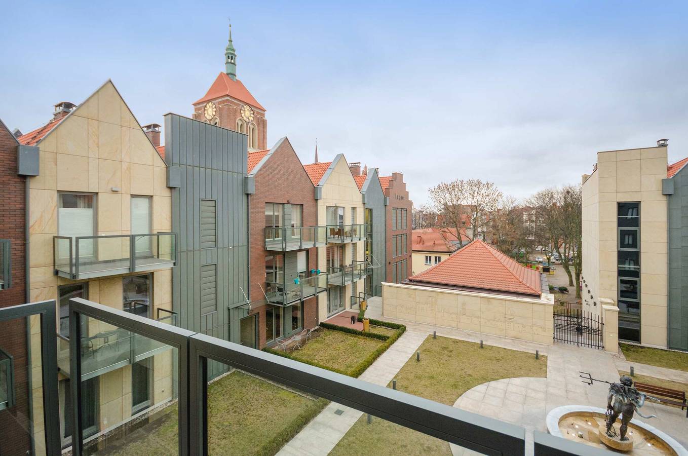 Hel lägenhet, Modern Studio in the Center | Balcony and Bathtub in Gdańsk, Zatoka Gdańska