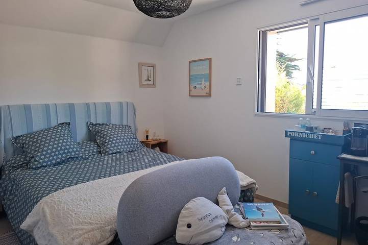 Chambre d’hôte pour 3 personnes, avec Jardin à Pornichet