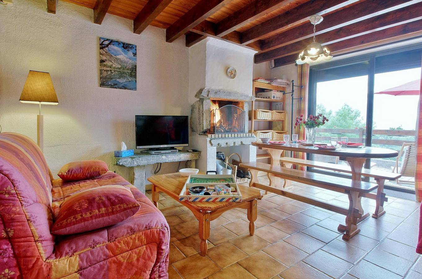 Gîte du Bagnestou in Ouzous, Pyrénées