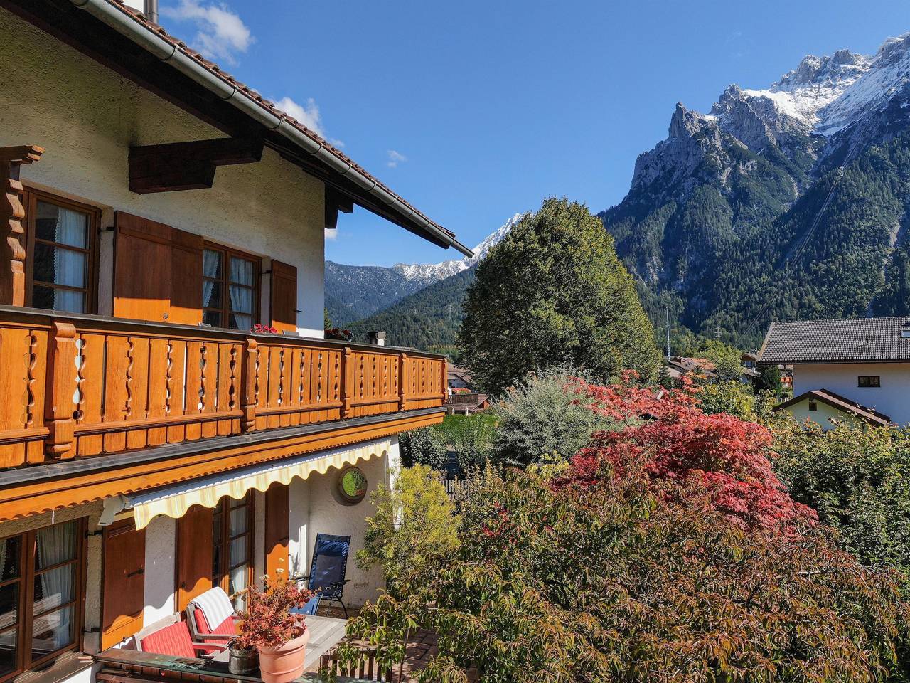 Appartement de vacances entier, Appartement, douche, Wc, 1 chambre in Mittenwald, Alpes bavaroises
