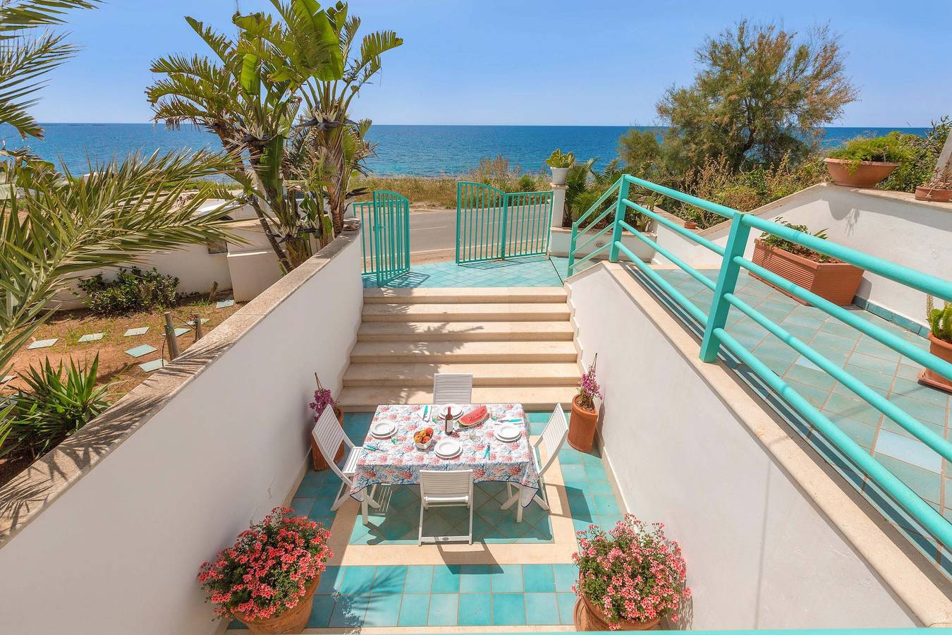 Gästehaus für 5 Personen mit Pool in Torre Suda, Racale