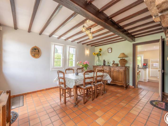 Charmante longère avec jardin clos en Picardie Verte in Martincourt, Oise