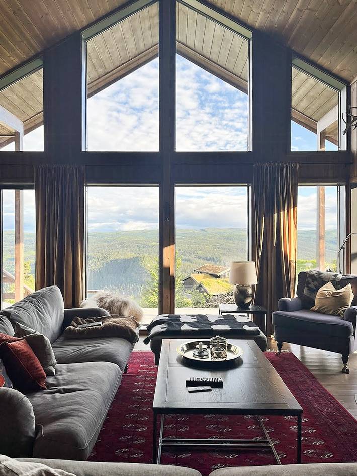 Stilvolle Hütte mit schöner Aussicht im Stavadalen in Sør-Aurdal