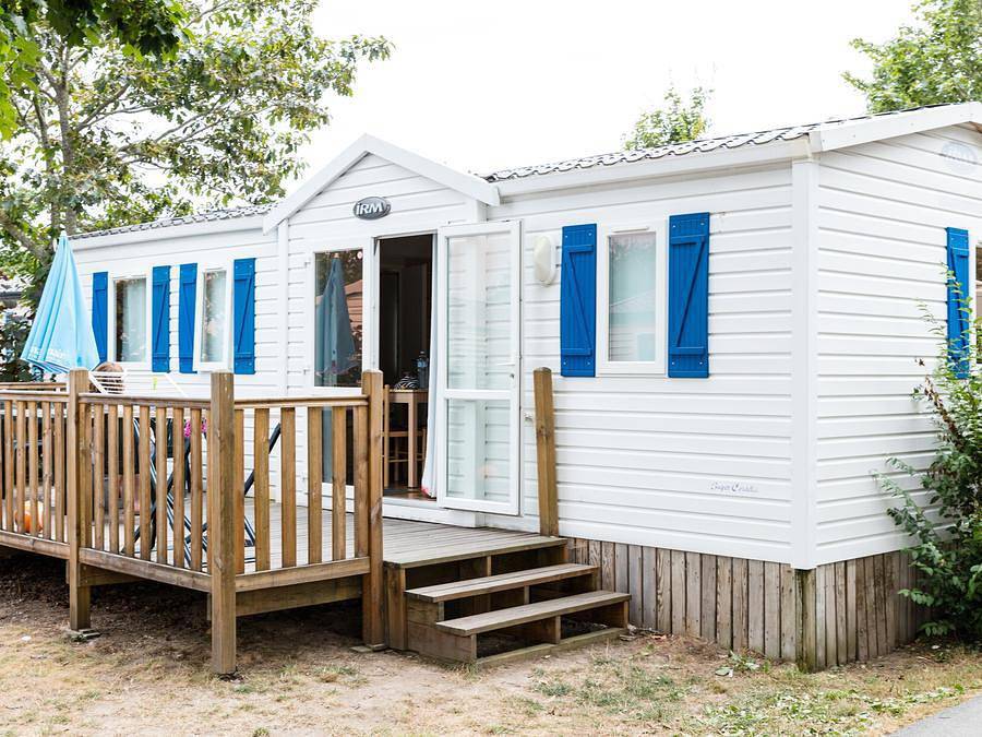 Marvilla Parks Friese Meren - Mobilheim 6 personen - Mobilheim | Classic Xl | 2 Zi. | 4/6 Pers. | Nicht überdachte Hochterrasse in Ijsselmeer