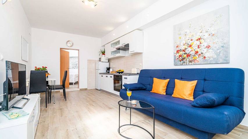 Holiday letting for 5 people, with terrace in Srebreno