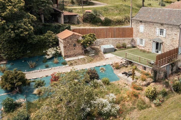 Agriturismo pour 4 personnes, avec jardin ainsi que jacuzzi et sauna à Le Ségur