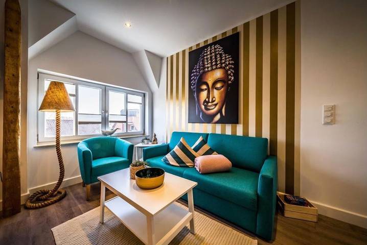 Ferienwohnung für 4 Personen, mit Sauna auf Borkum