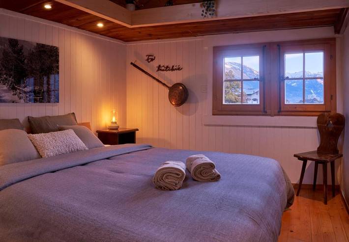 Gîte pour 5 personnes, avec vue et terrasse, animaux acceptés à Sierre - 3