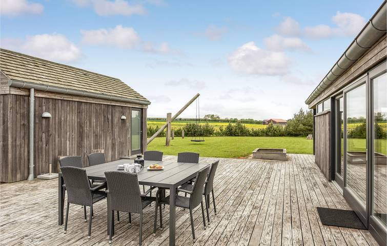 Ferienhaus für 8 Personen, mit Whirlpool und Terrasse sowie Sauna und Garten, mit Haustier in Flovt Strand - 4