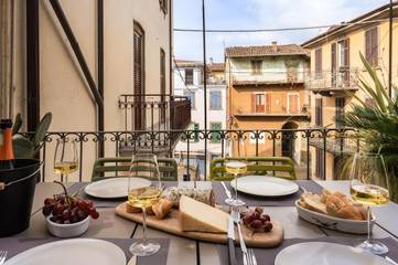 Gîte pour 4 personnes, avec vue et terrasse à Sarnico