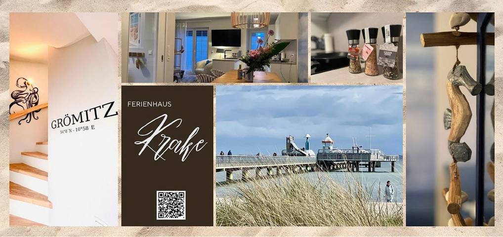 Ferienhaus für 5 Personen, mit Balkon und Terrasse sowie Garten in Grömitz, Südliche Ostseeküste