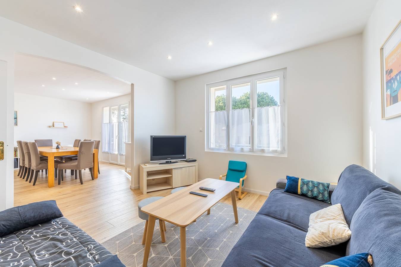 Familienhaus im Zentrum von Fromentine mit privater Terrasse, Wlan und Klimaanlage in Fromentine, La Barre-de-Monts