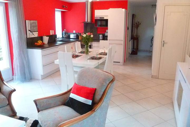 Maison de vacances pour 8 personnes, avec jardin