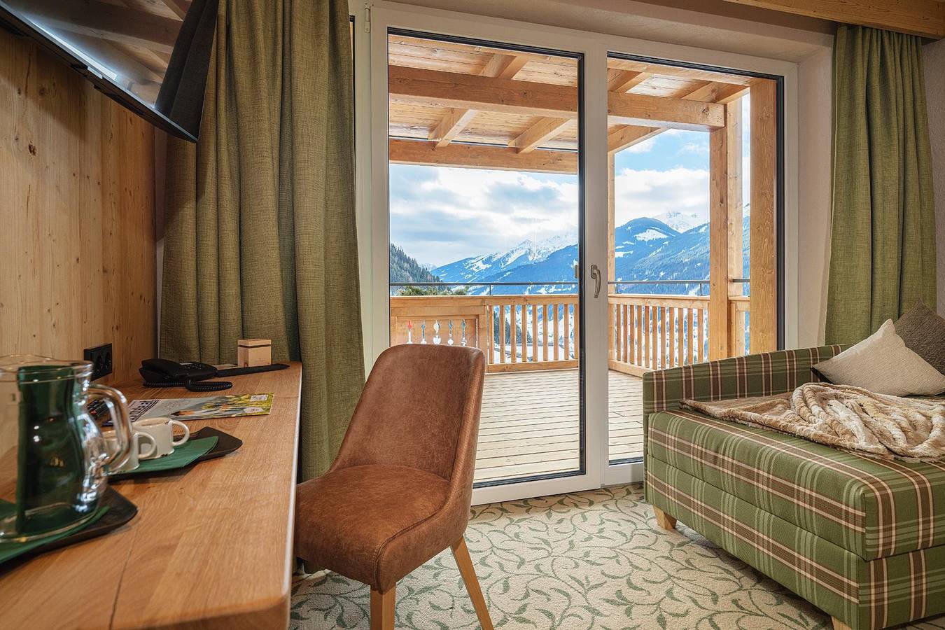 Panoramazimmer Bergseit'n in Dorfgastein, Ski Amadé