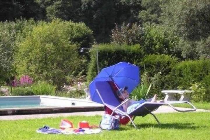 Ferienhaus für 4 Personen, mit Pool und Sauna sowie Balkon im Chiemgau - 3