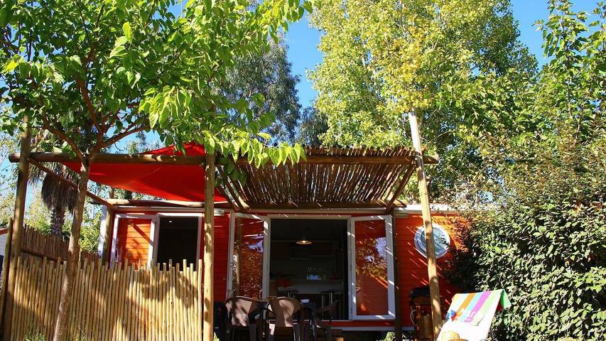 Camping für 6 Personen, mit Pool und Whirlpool sowie Terrasse in Vias Plage - 2