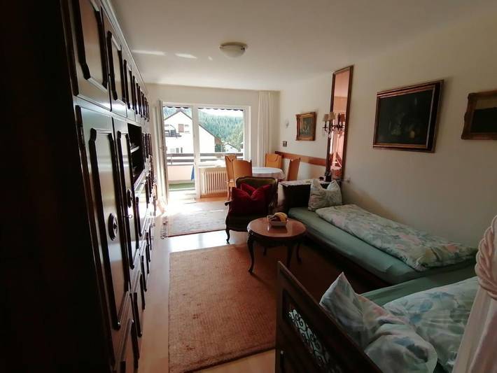 Ferienwohnung für 2 Personen, mit Balkon und Ausblick in Pontresina - 3