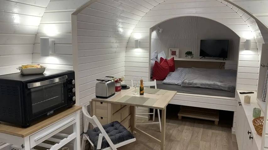 Wohnmobil für 4 Personen, mit Garten und Sauna, mit Haustier in Niedersachsen - 3