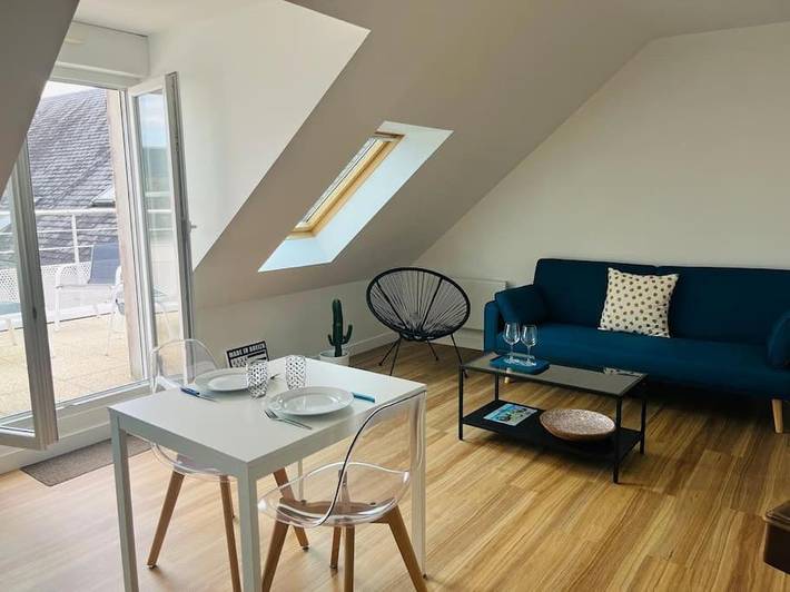 Appartement de vacances pour 2 personnes, avec terrasse