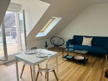 Gîte pour 2 personnes, avec terrasse à Landivisiau