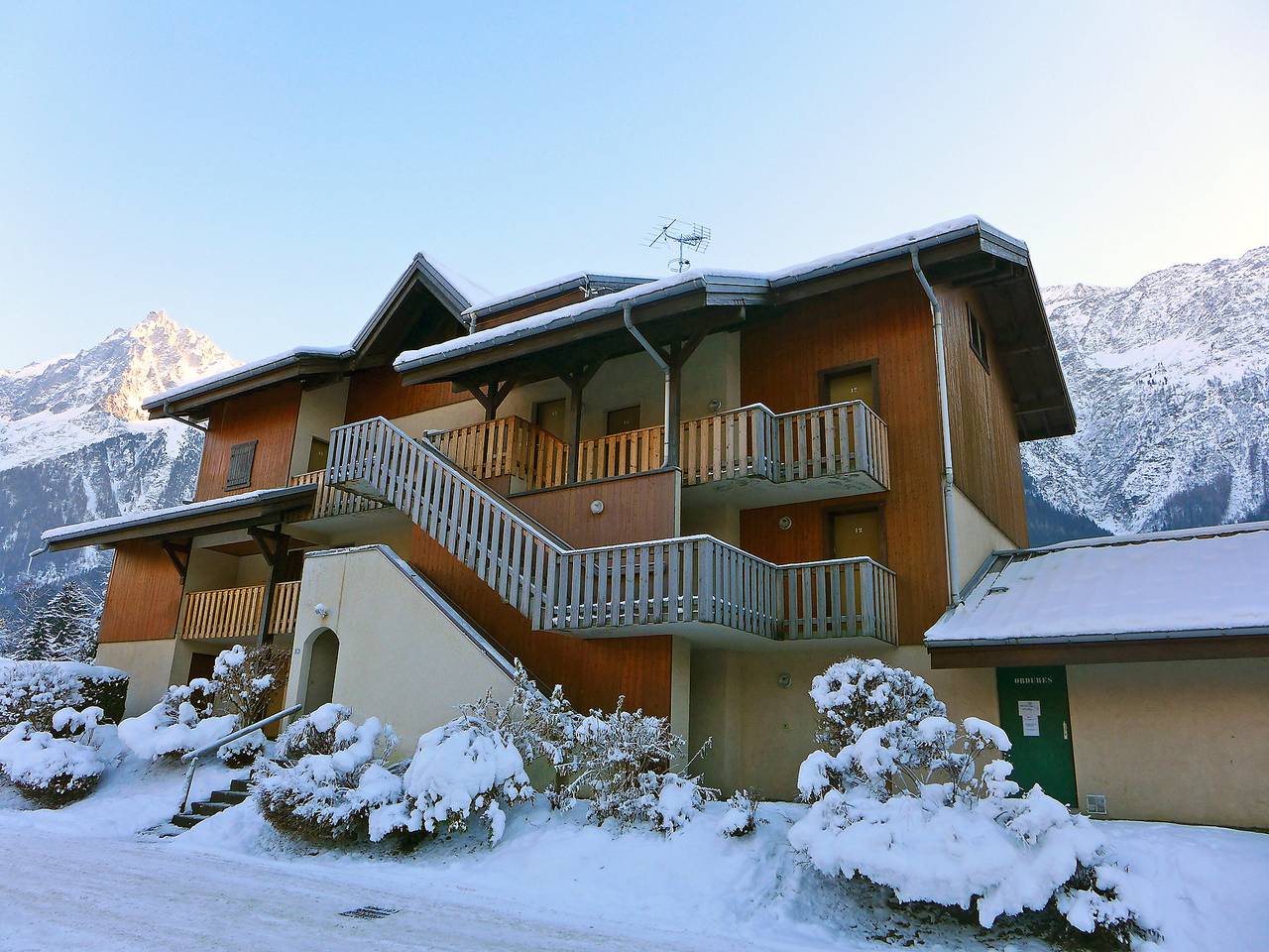 Apartamento entero, Les Chamois in Les Houches, Macizo del Mont Blanc
