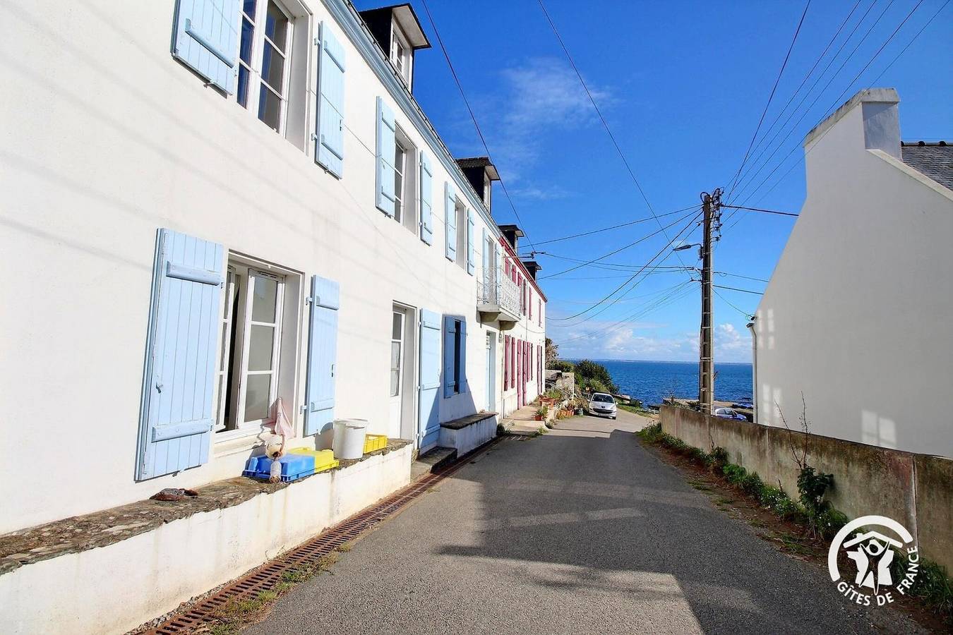 La Maison Bleue in Groix, Côte des Mégalithes