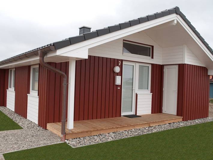 Ferienhaus für 4 Personen, mit Terrasse und Garten sowie Sauna in Wesselburenerkoog