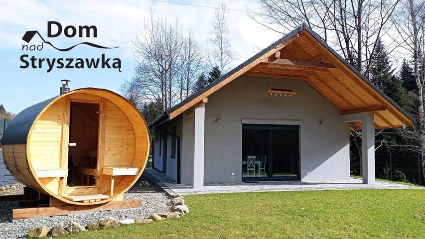 Gîte pour 8 personnes, avec Terrasse et Jardin ainsi que Sauna et Vue à Stryszawa - 3