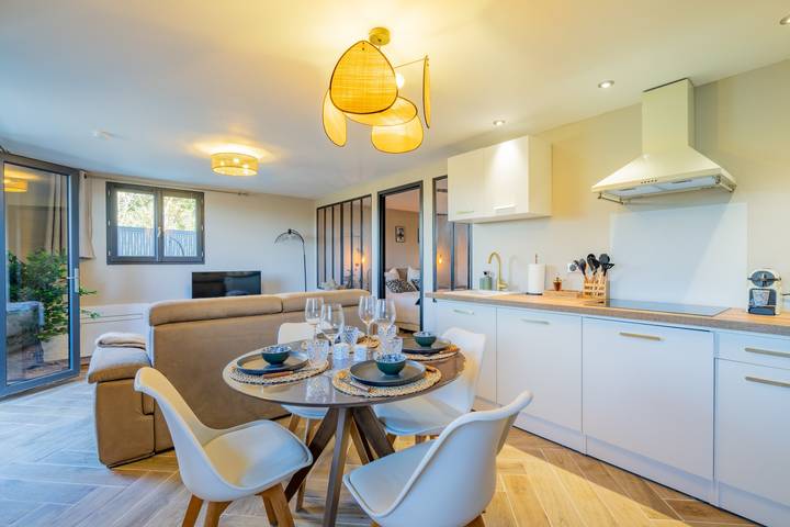 Apartamento de vacaciones para 4 personas, con jardín - 1
