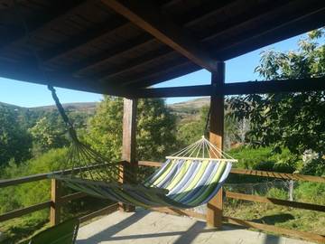 Gîte pour 3 personnes, avec terrasse ainsi que jardin et vue à Melgaço
