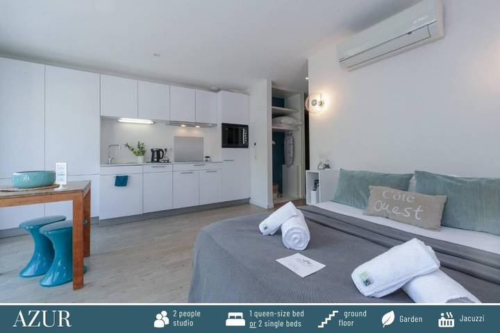 Apartahotel para 2 personas, con terraza, Se admiten mascotas en Francia