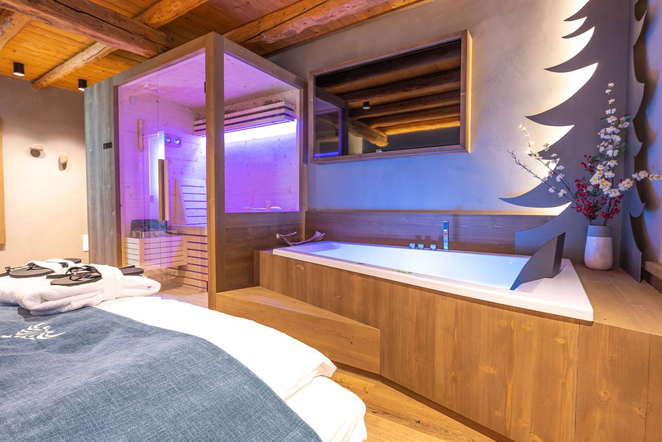 Ganze Ferienwohnung, Teverone Suites & Wellness - Camera Gallo Forcello in Chies d'Alpago, Südliche Karnische Alpen