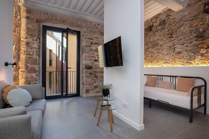 Apartamento de vacaciones para 4 personas, con balcón en Gerona