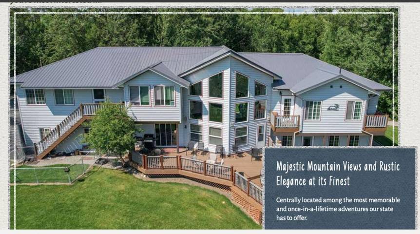 Alojamiento y desayuno para 2 personas, con balcón además de vistas y jardín en Alaska