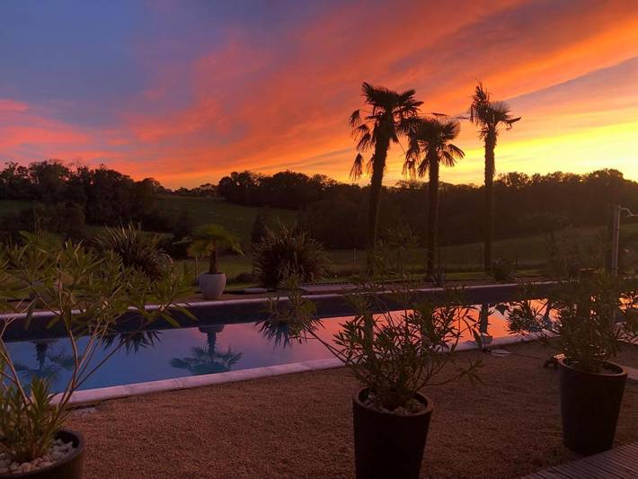 Maison d’hôte pour 2 personnes, avec terrasse et vue ainsi que jardin et piscine dans le Gers - 3
