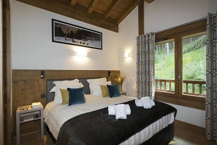 Chalet pour 10 personnes, avec balcon et jacuzzi ainsi que piscine et sauna, animaux acceptés à Les Contamines-Montjoie - 3