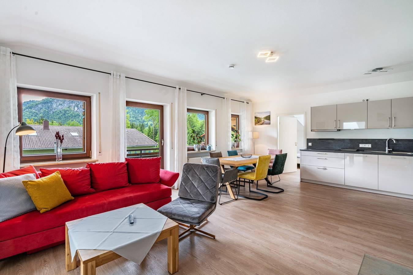 Apartamento entero, Apartamento 'Katharina' con vistas a la montaña, balcón y Wi-Fi in Inzell, Alpes Bávaros