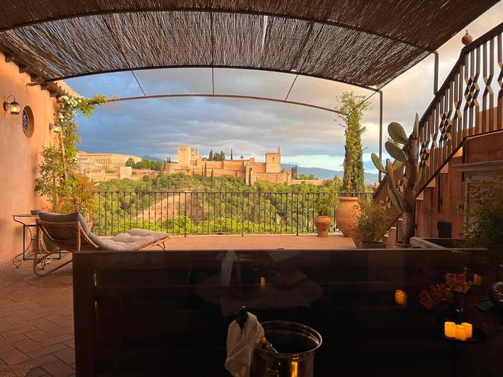 B&b voor 2 personen, met uitzicht en balkon in Granada