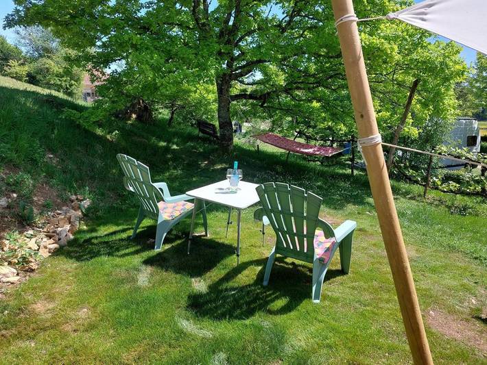 Tente pour 2 personnes, avec jardin dans Haute-Saône - 4