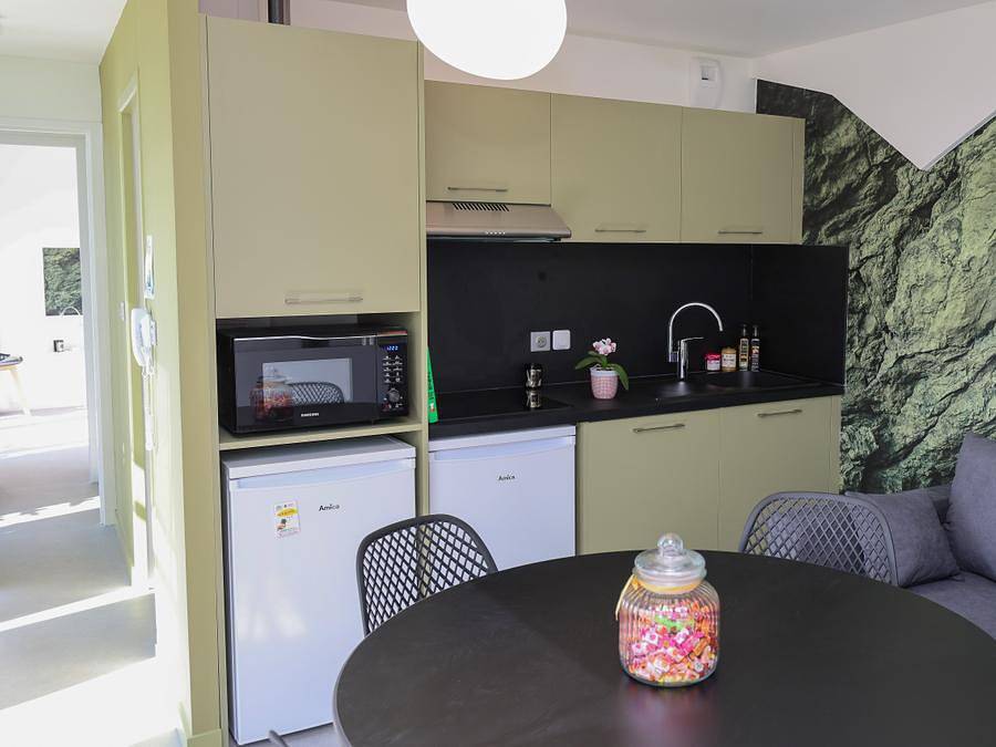 Résidence Les Collines de Sainte Féréole - Gîte 2 personnes - Roches et Vallées 37m² in Sainte-Féréole, Région de Brive-la-Gaillarde
