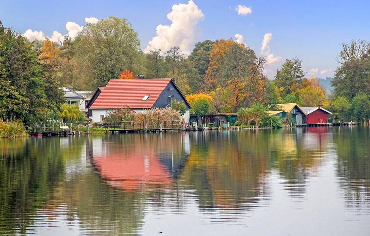 Ferienwohnung für 2 Personen, mit Terrasse und Seeblick in Röbel-Müritz - 2