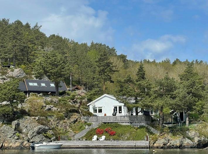 Feriehus for 6 personer, med Terrasse i Søgne 