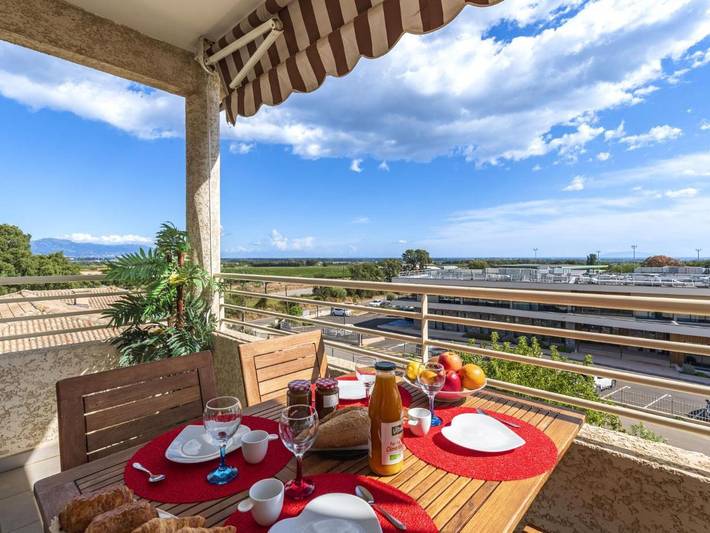 Appartement de vacances pour 4 personnes, avec balcon