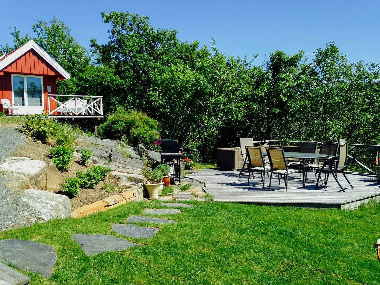 Privat hytte med panoramautsikt i Lillesand in Lillesand 