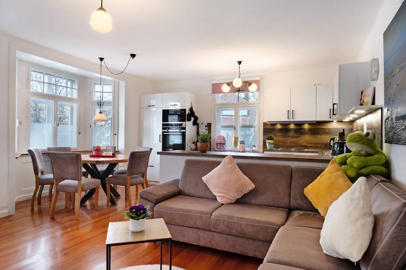 Ganze Wohnung, Ferienwohnung 'Bühlblick' mit Gemeinschaftsterrasse, Gemeinschaftsgarten und Wi-Fi in Suedlicher Schwarzwald, Lenzkirch