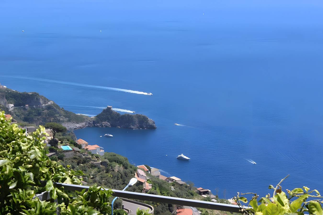 Ferienhaus 'La Volta Amalfi Coast' mit Meerblick, Wlan und Klimaanlage in San Michele (Salerno), Amalfiküste