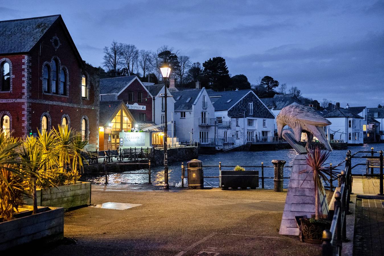Captain's Cottage at Mixtow Creek in Polperro, Cornwall