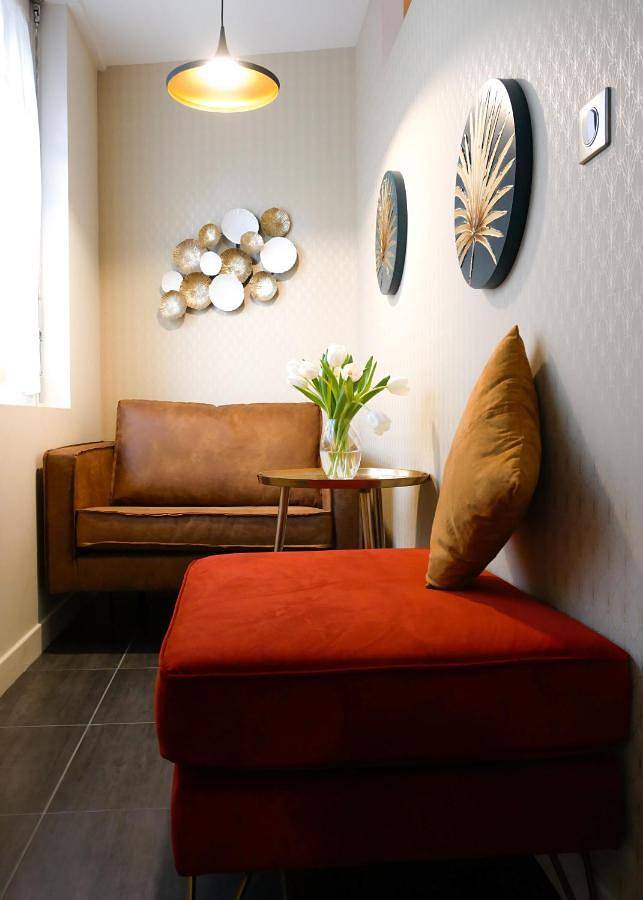 Location de vacances pour 8 personnes, avec vue à Étretat