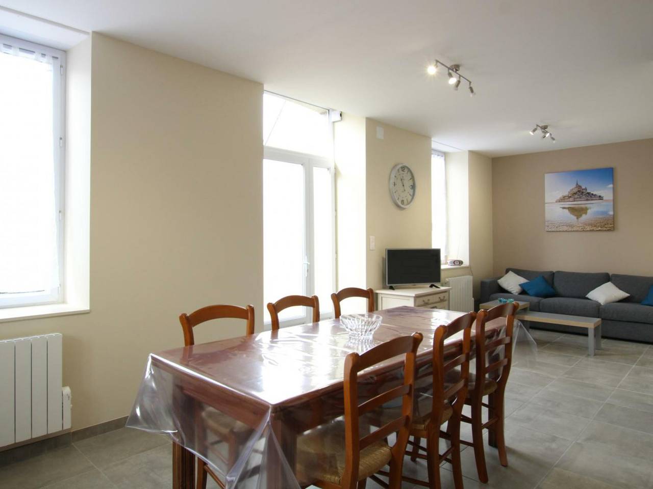 Reihenhaus in Pontorson mit Wlan, haustierfreundlich und Parkplatz in Ardevon, Pontorson