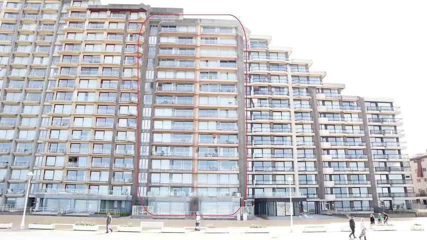 Ferienwohnung für 7 Personen, mit Balkon in Nieuwpoort